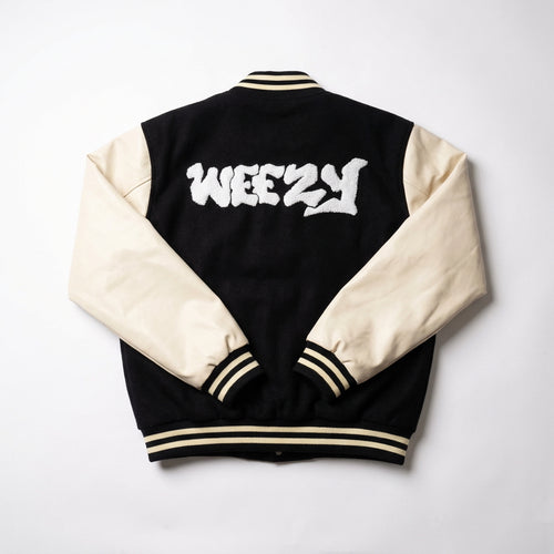 Black Varsity Jacket, Signature Chenille Edition