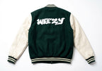 Dark Green Varsity Jacket, Signature Chenille Edition