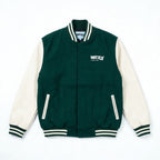 Dark Green Varsity Jacket, Signature Chenille Edition