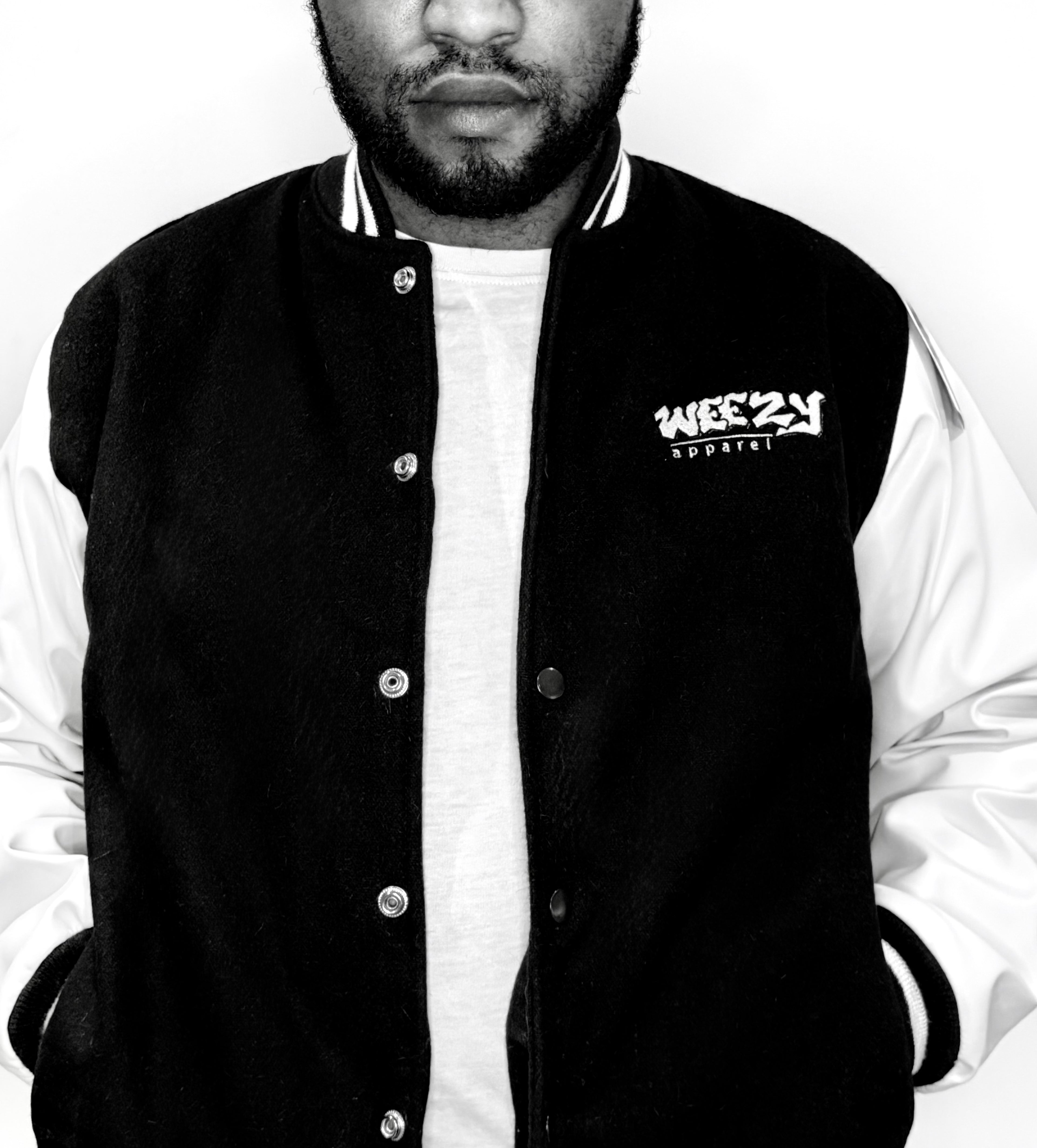 Weezy apparel varsity jacket